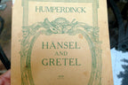 Humperdinck Hansel and Gretel Schirmer  1895 vocal scores sheet music