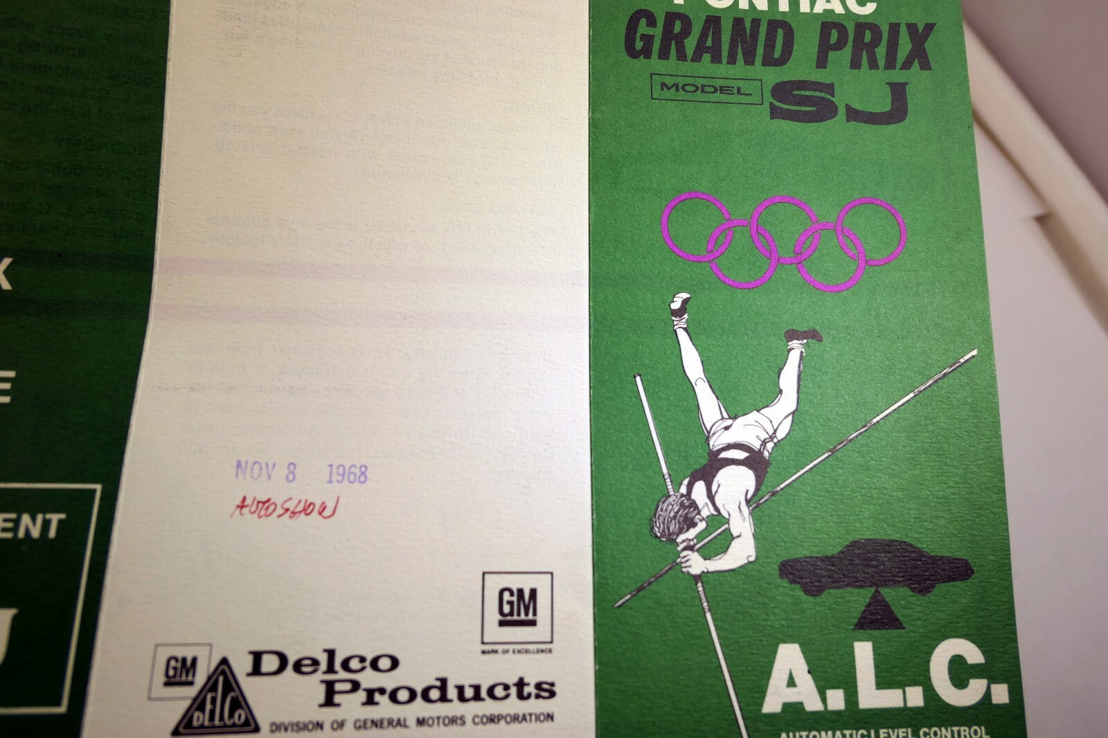 Delco products alc pontiac magazine clippings advertisement ad