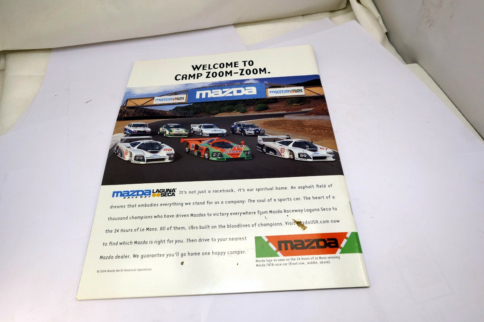 Mazda Laguna Seca Raceway 2005  Road & Track 250 round  Grand -Am Brochure