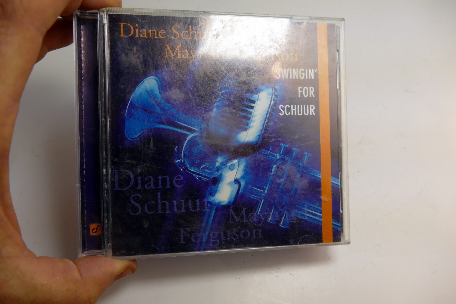 Cover ART Only Diane Schuur Maynard Ferguson Swing CCD-4982-2 ( NO CD included)