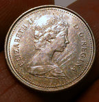 1981 canadian 10 cent dime coin circulated