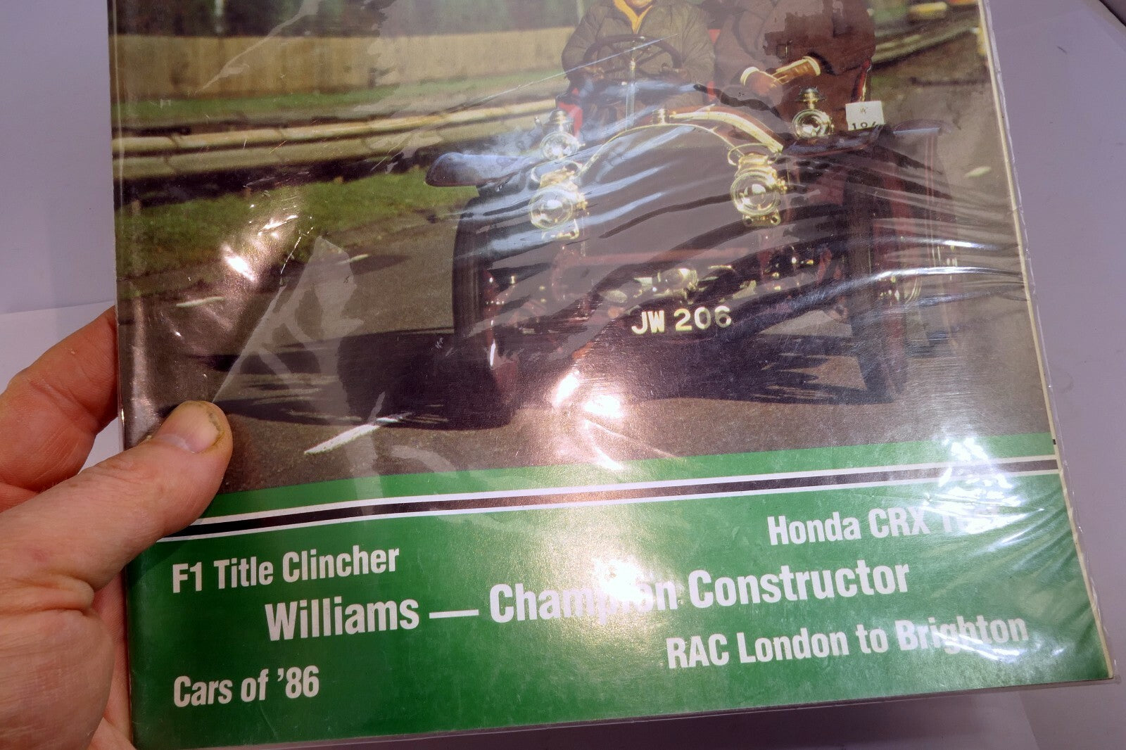 Motor Sport Magazine December 1986 Honda CRX test, RAC London Brighton 