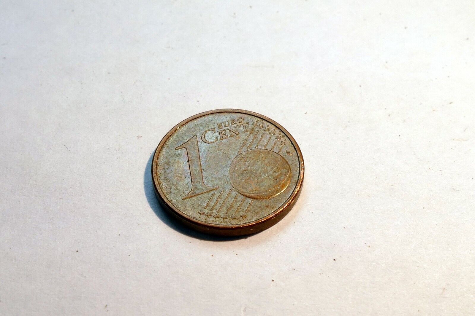 1 Euro Cent coin  2017 Lietuva Lithuania