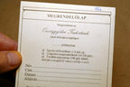 Megrendelolap order form Magyar  Postcard