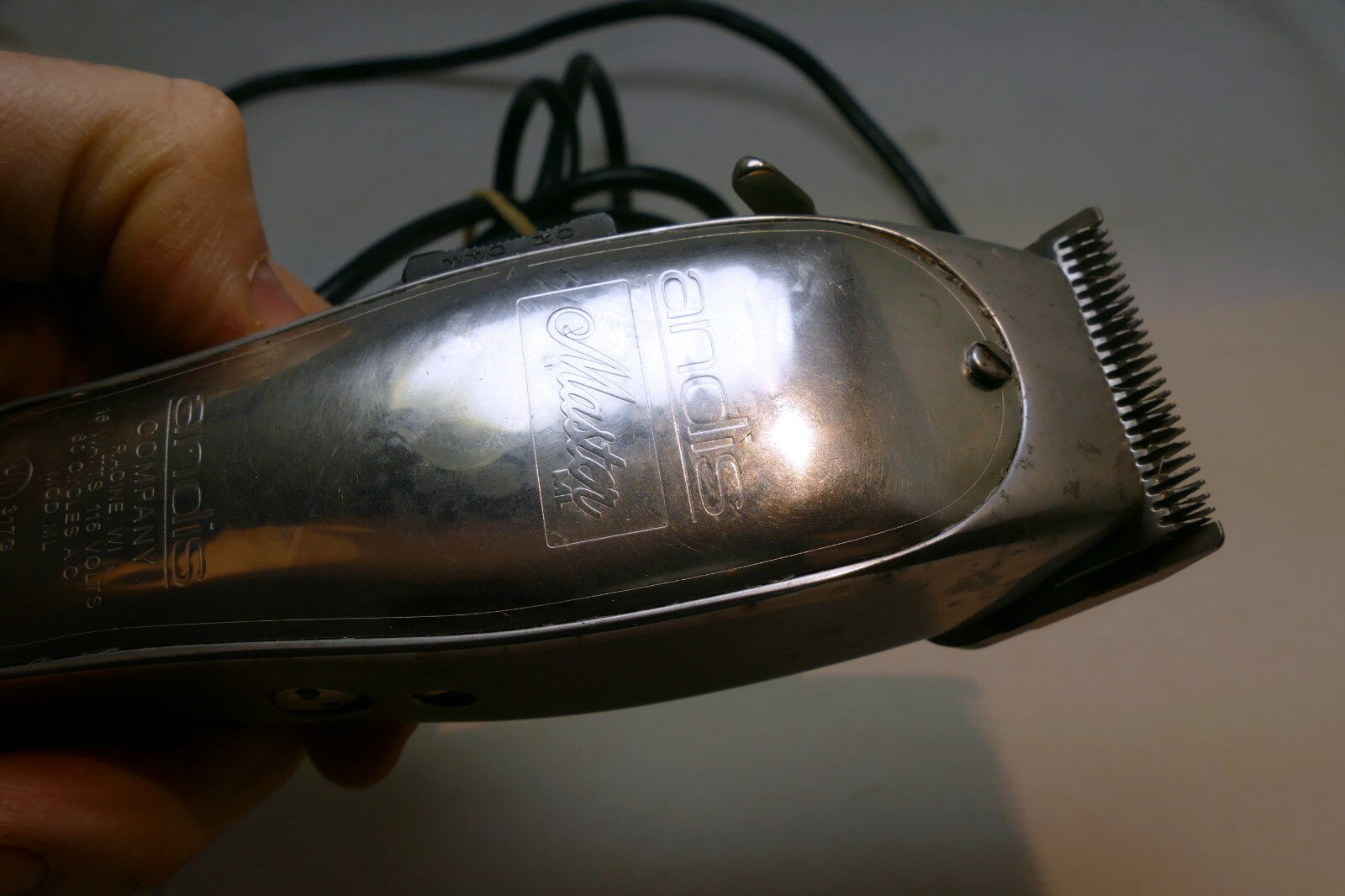 Vintage Andis Master ML PRO Electric Hair Clipper  - USED