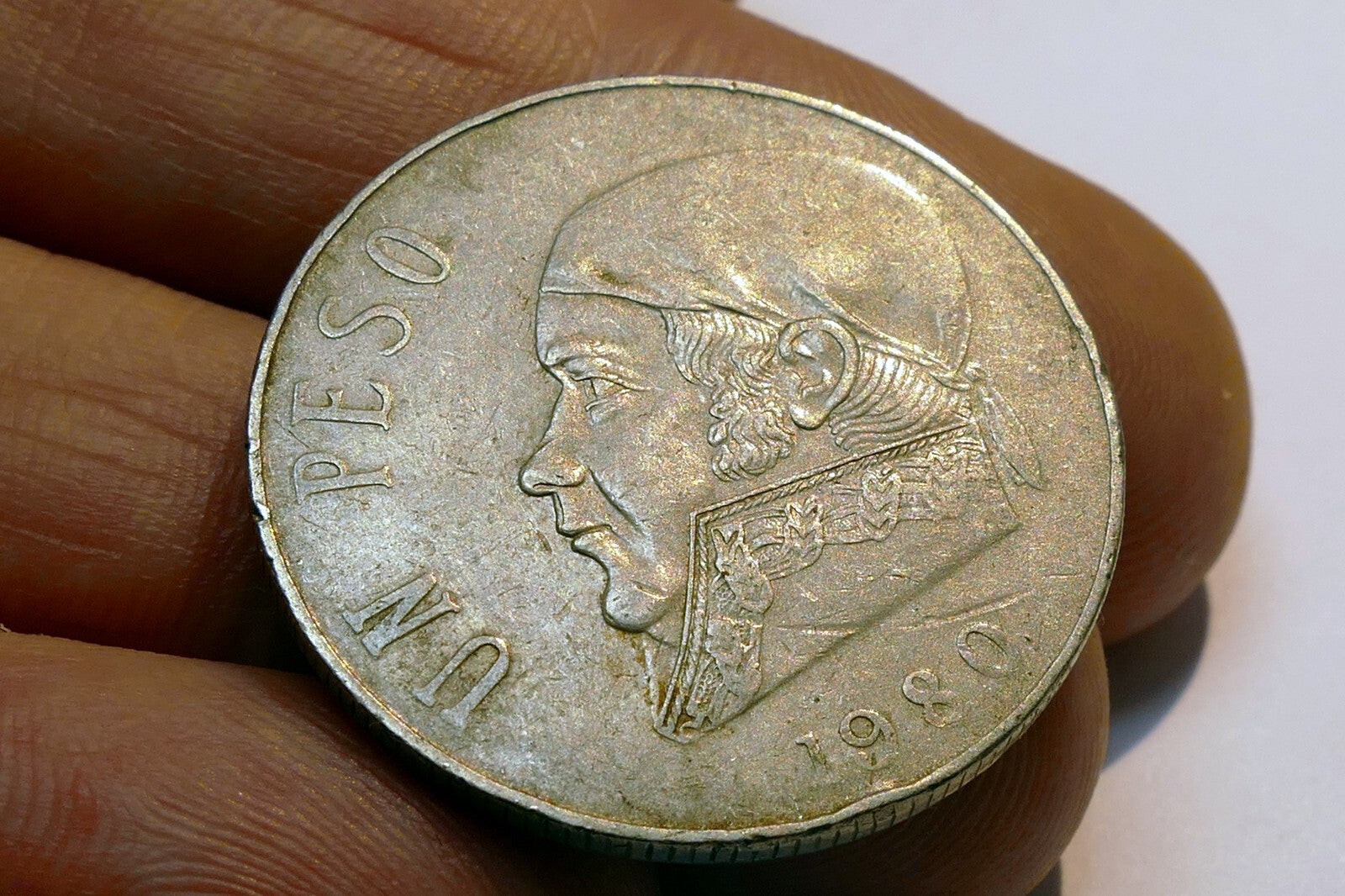 MEXICO 1980 UN PESO coin