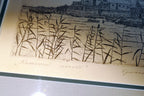 Kizhi Pogost  Ofort Etching Russia by A. Gurvich 1996 signed numbered framed