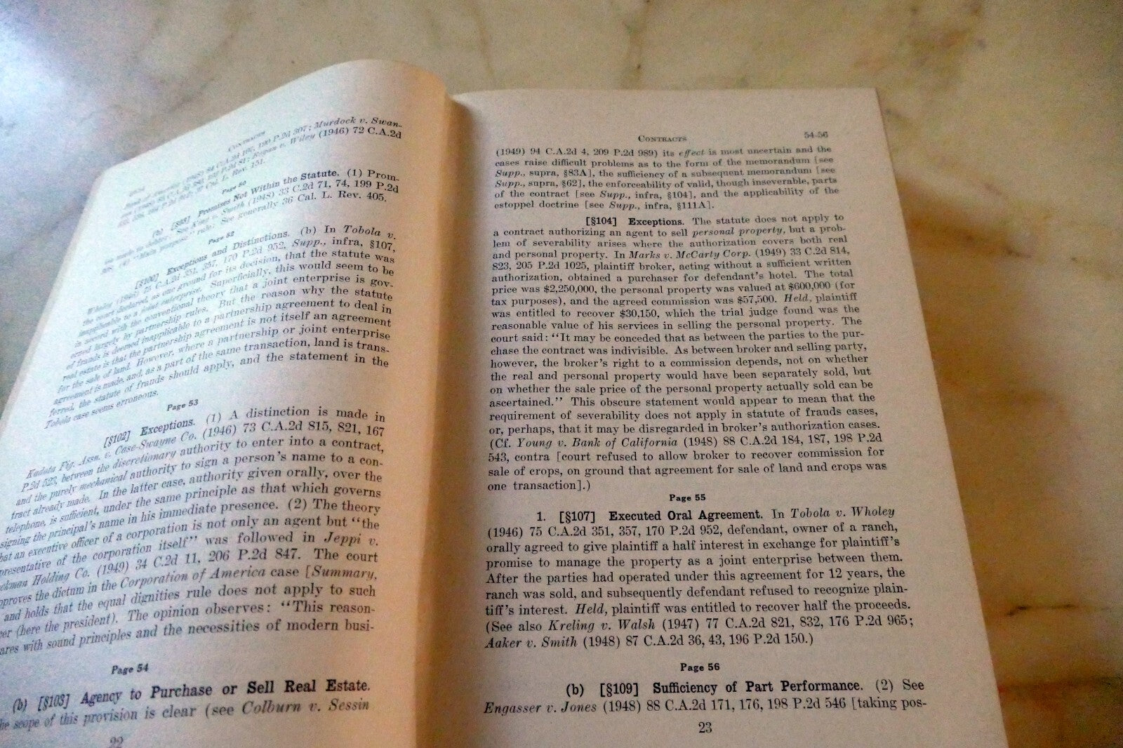 Summary of California Law 1950 Witkin Supplement San Francisco USA