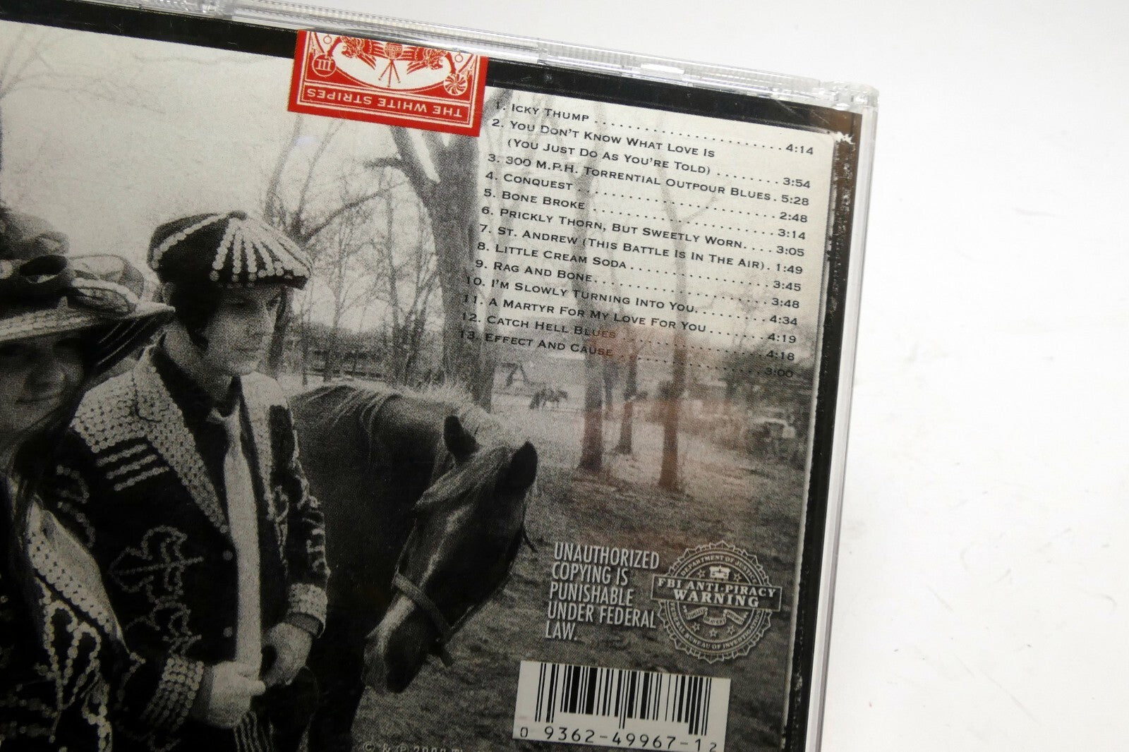 The White Stripes : Icky Thump CD Third man Warner Bros. 162940-2 - Excellent