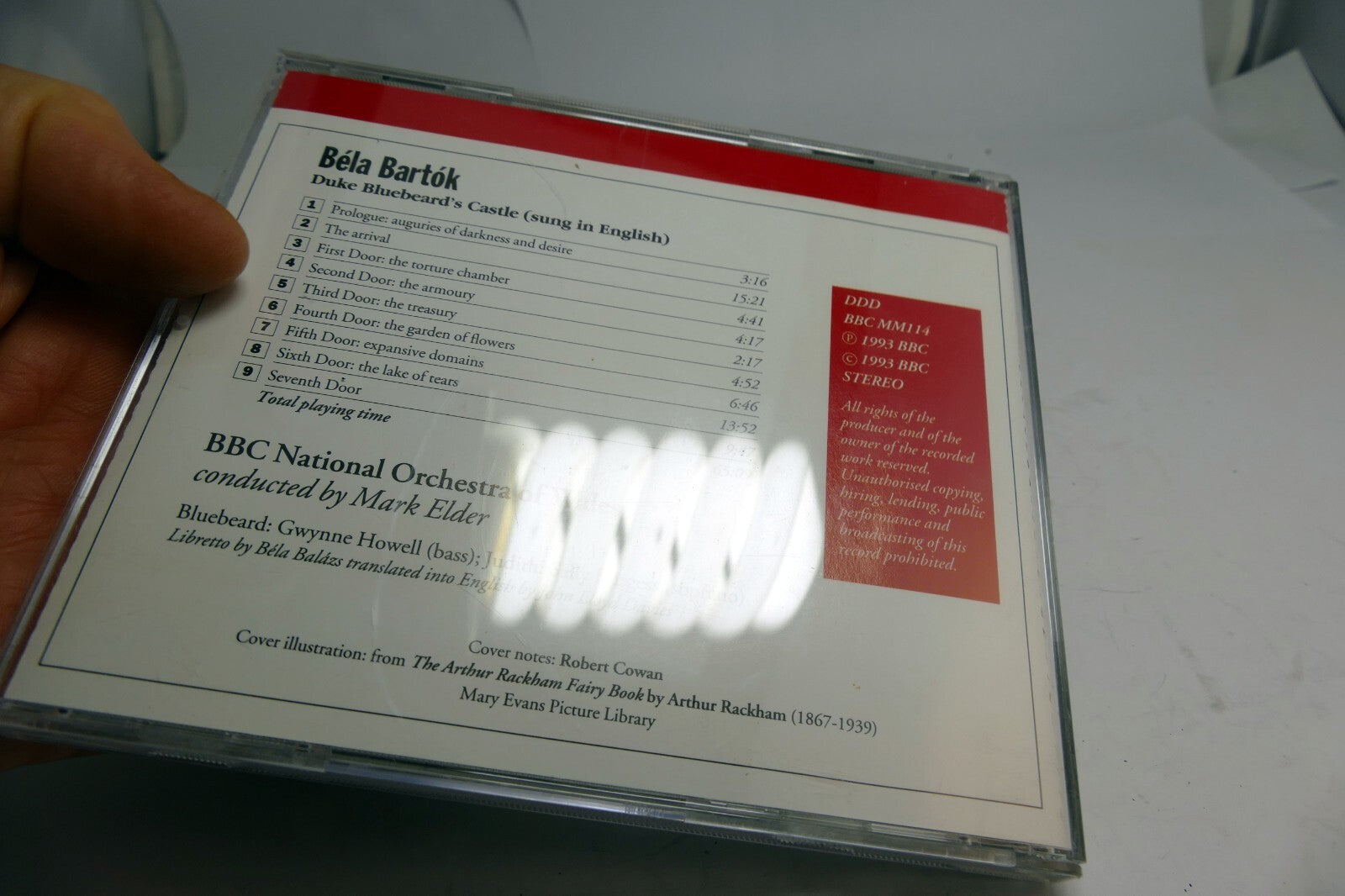 BBC Music Volume II Number 2 Bartok Duke Bluebeard's Castle CD BAL