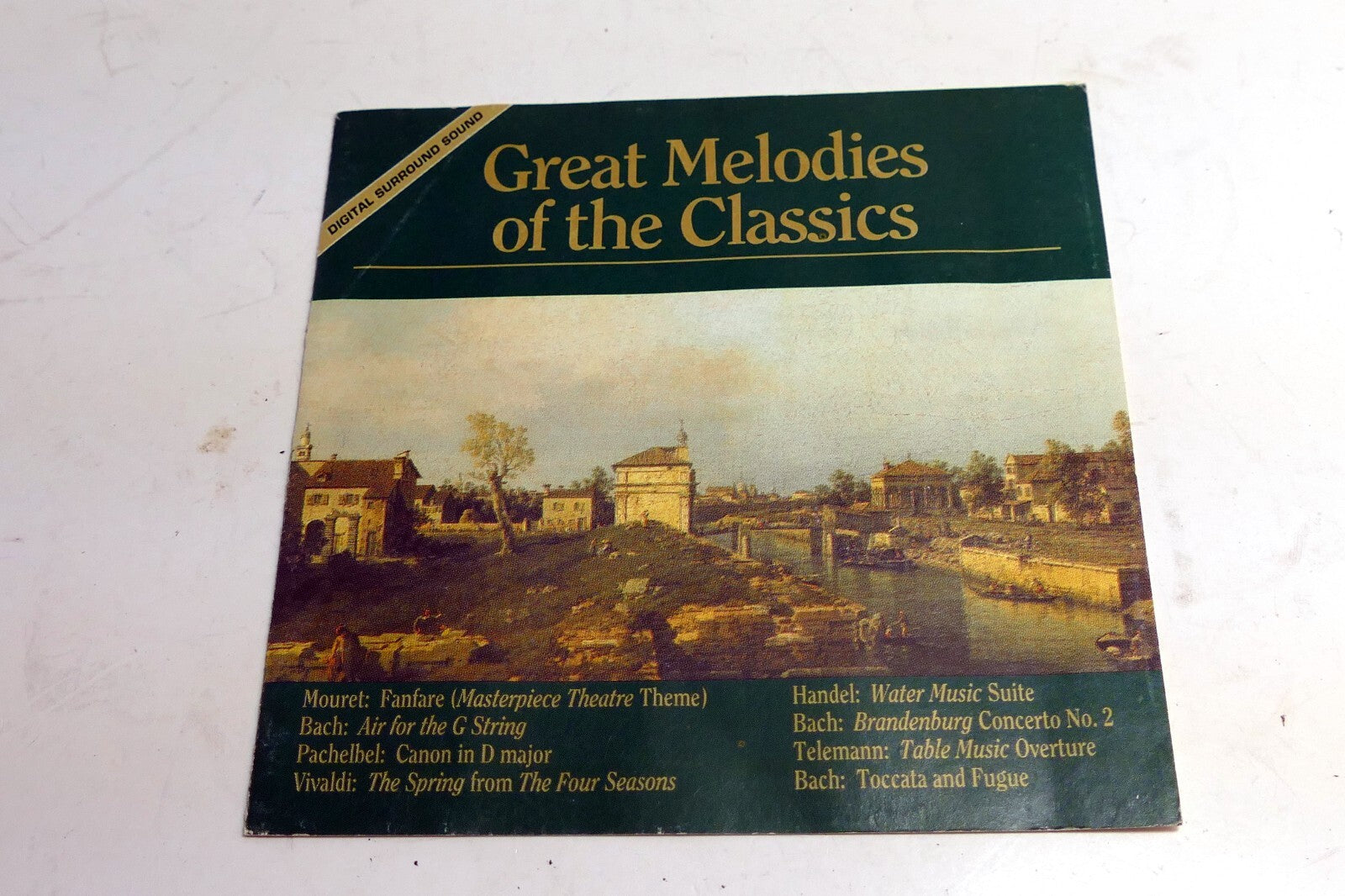 Inlay cover art only no case, or cd included   great melodies of the classics
