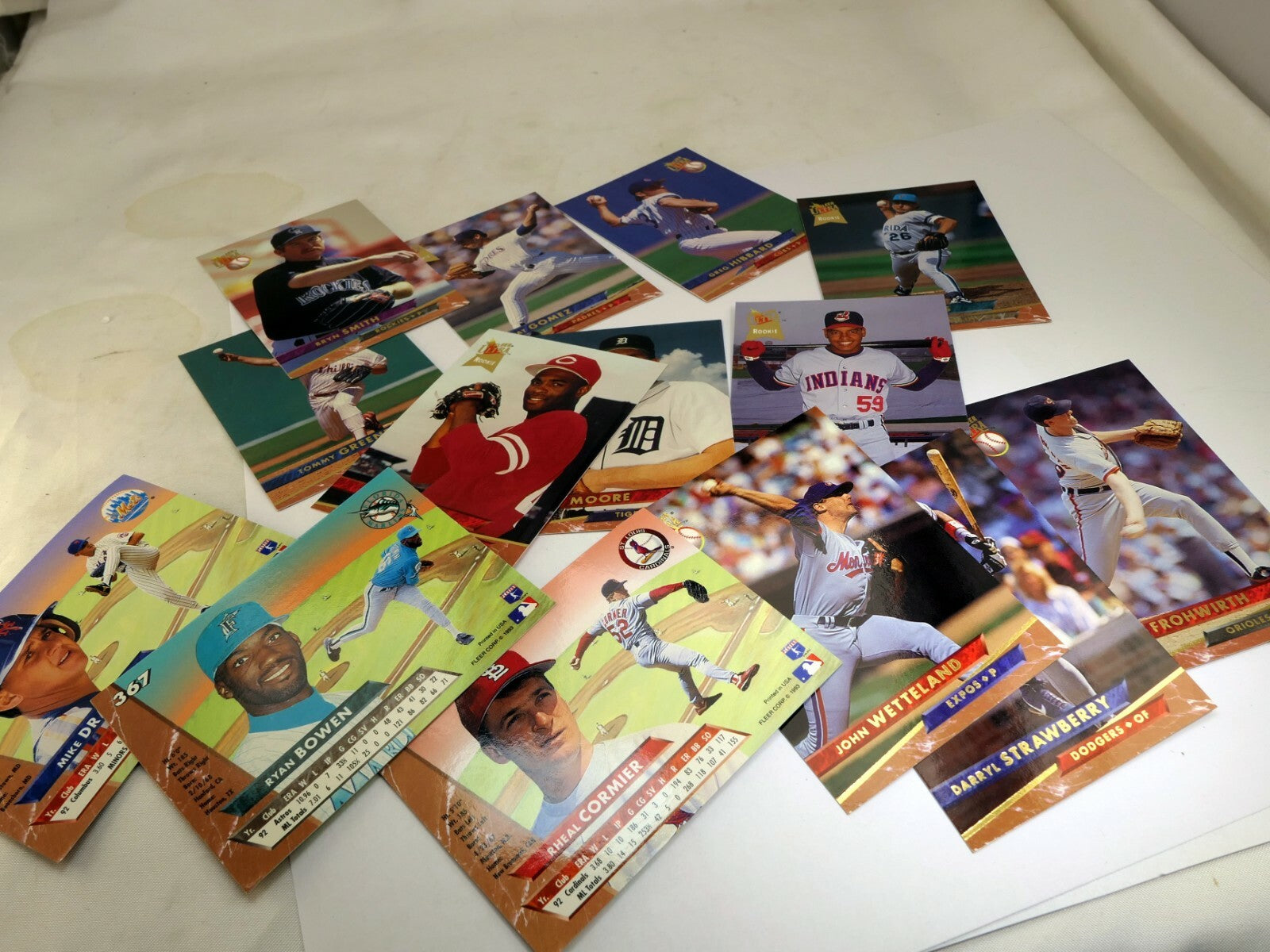 FLEER ULTRA '93 1993 Baseball Trading Cards lot of 14 cards limited edition