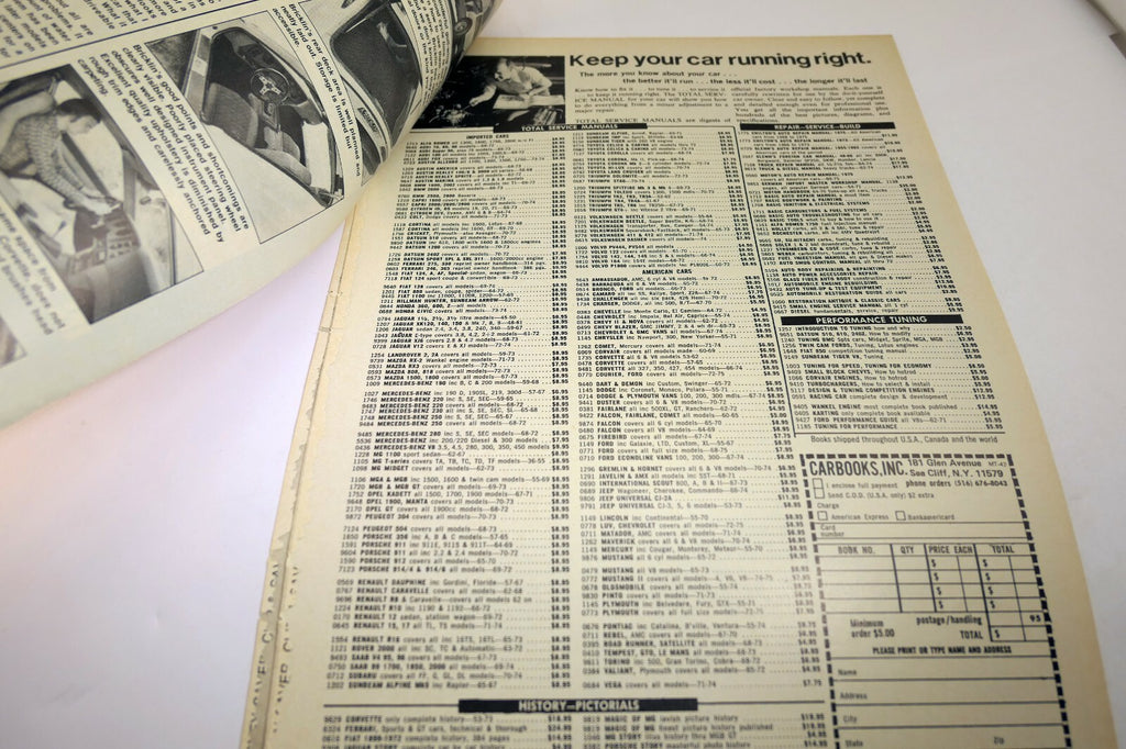 2974 Corvette , Camaro and Firebird Comparison Road Test Magazine clippings 