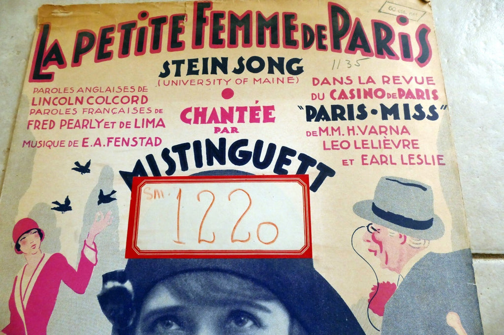 Le Petite Femme De Paris Stein Song 1910 by E.A. Fenstad Carl Fischer New York