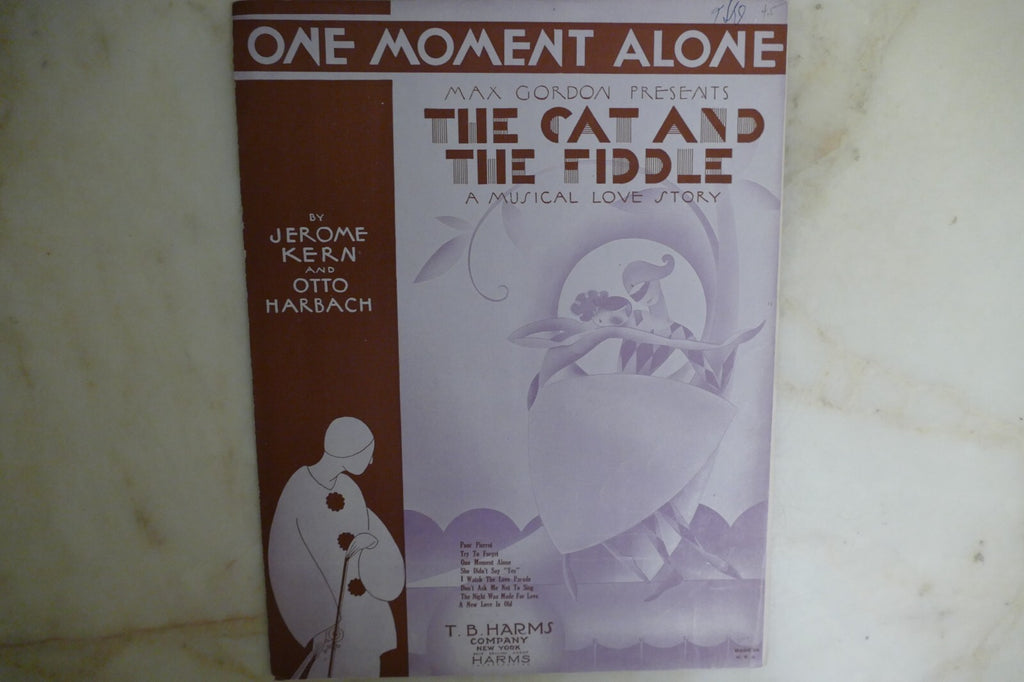 One Moment Alone 1931 by Jerome Kern from The Cat And The Fiddle
