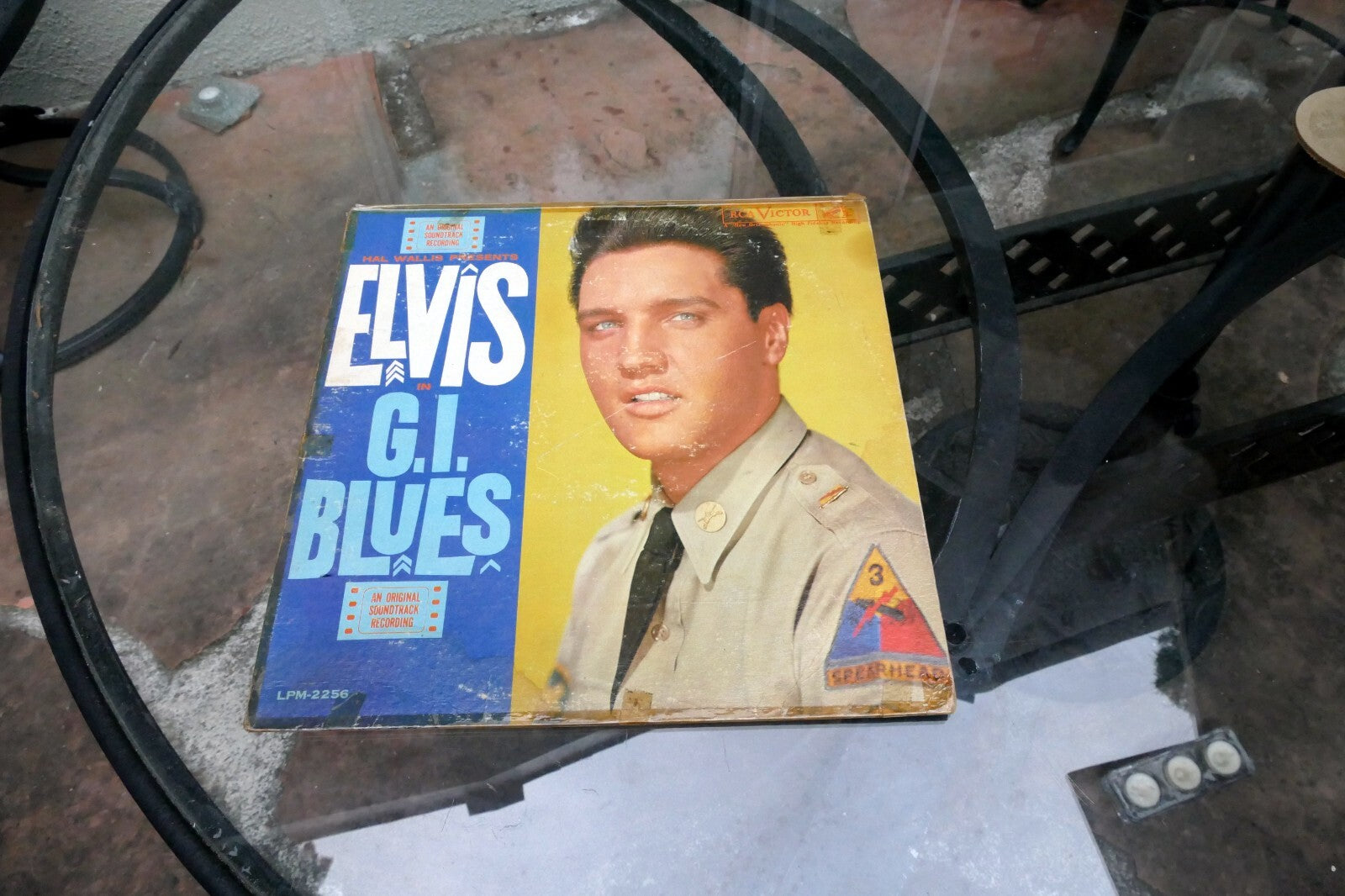 1960 Elvis Presley  – G. I. Blues LPM-2256 Mono  - ALBUM ART COVER ONLY