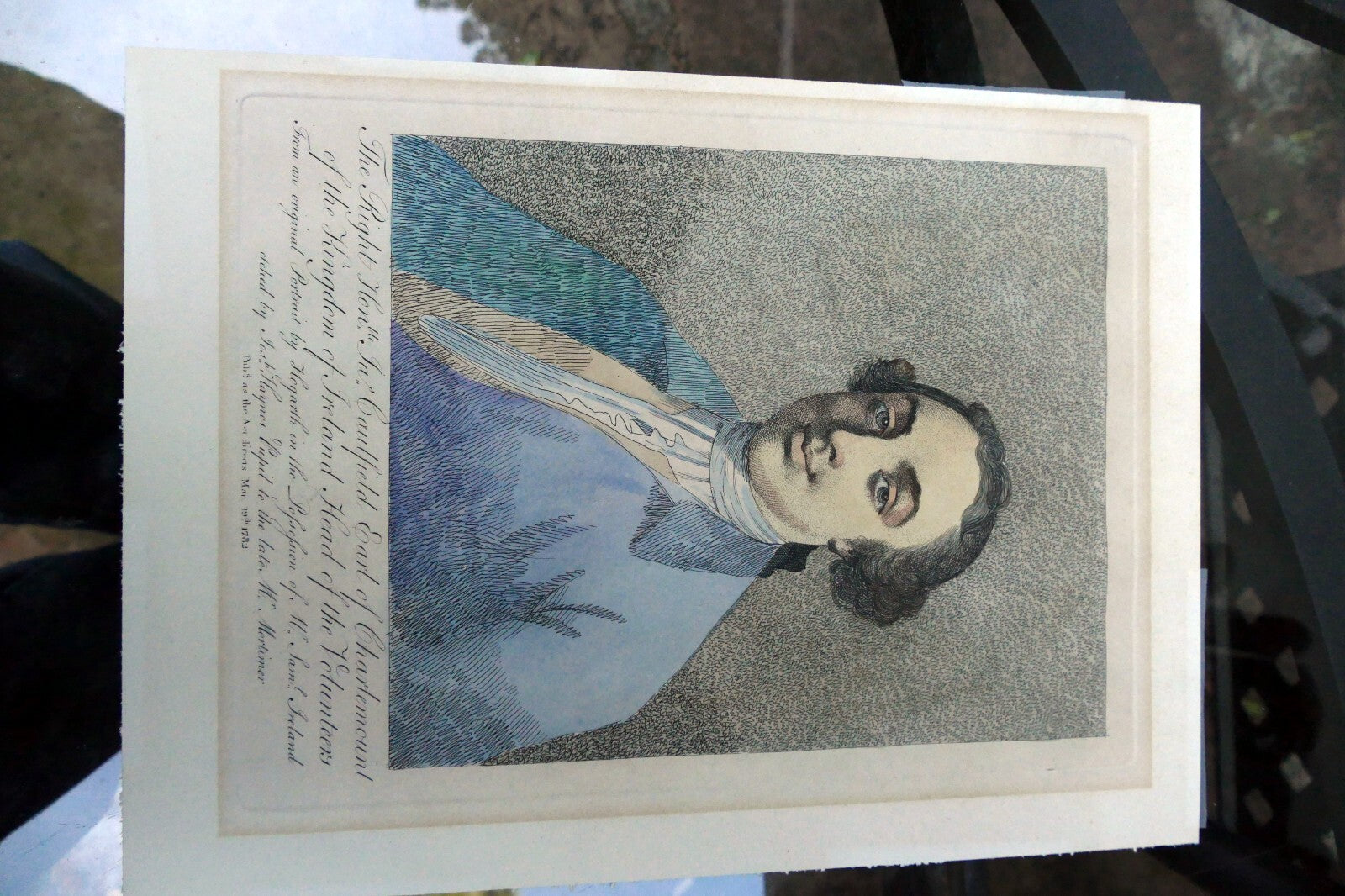 Antique Print - JAMES CAULFIELD-EARL OF CHARLEMONT-HAYNES-HOGARTH - 1782
