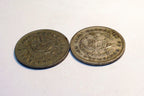 10 Centavos Guatemala, 72%SILVER pack of two lot 1987 1951 coins