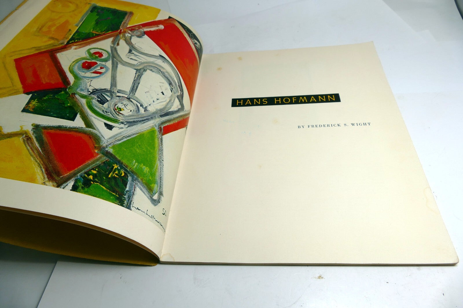 Hans Hofmann: A Retrospective 1957 ART  University of California Los Angeles USA