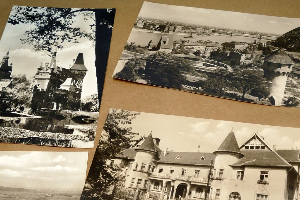 Hungary Magyar Budapest Postcard 1940-50's  lot of 9 Pack Unposted