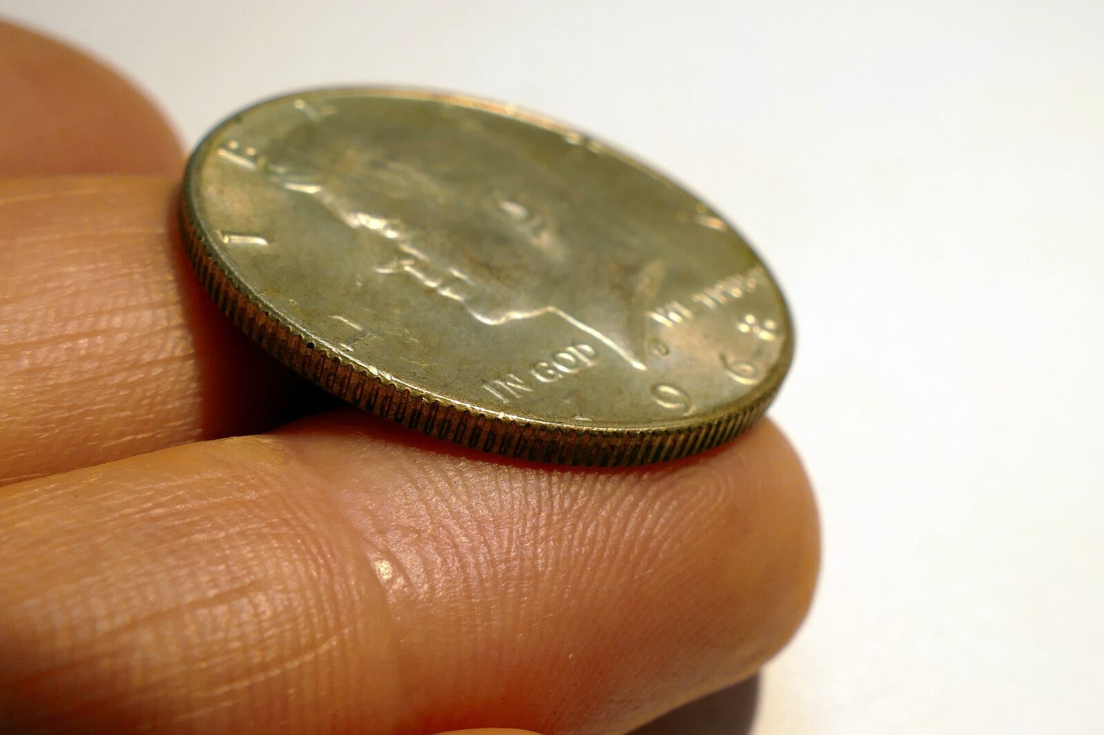 1968 - D Kennedy  half dollar coin US 40 % SILVER 60 % Copper