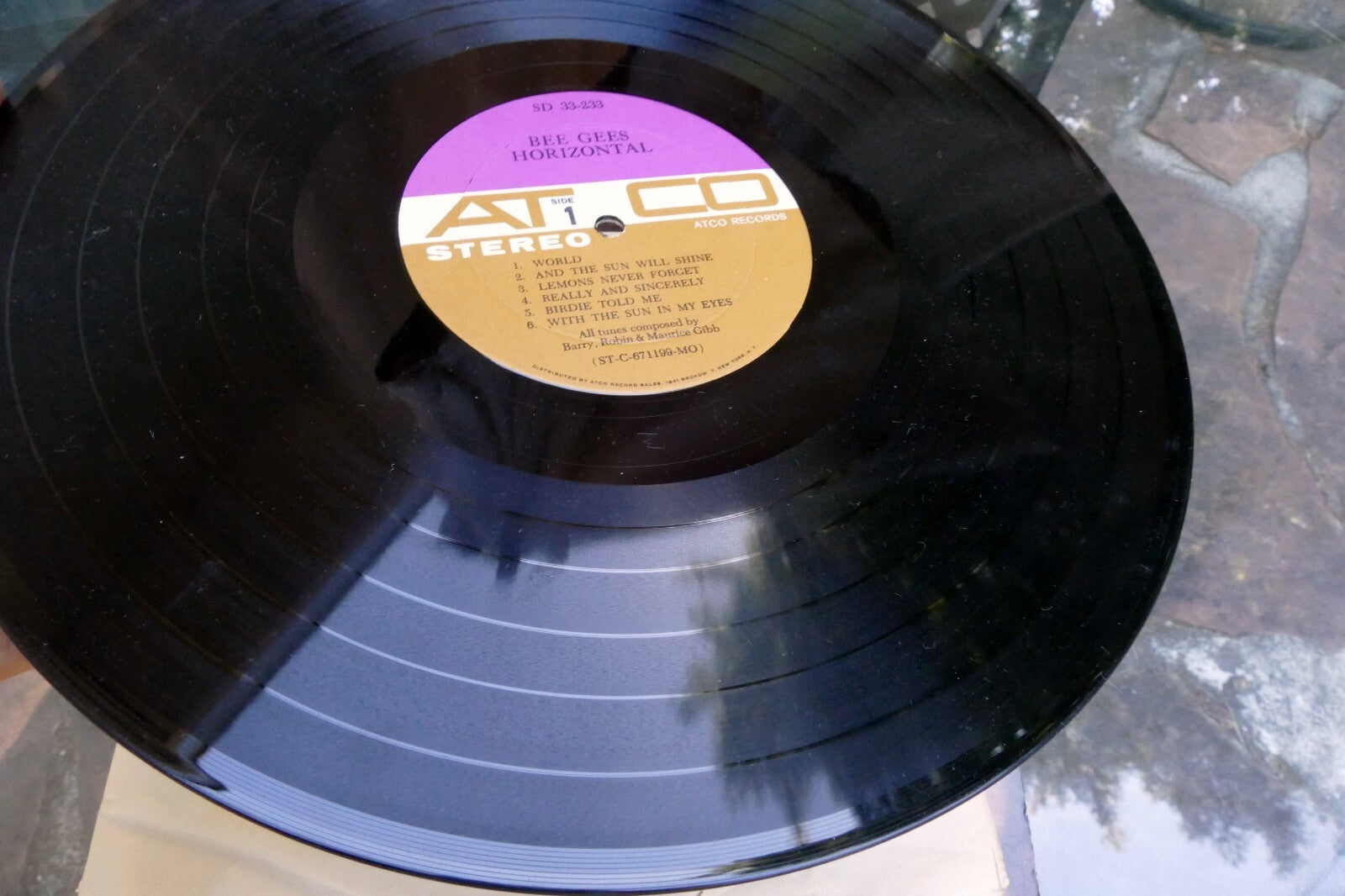 BEE GEES Horizontal LP 1968 ATCO SD 33-233 Vinyl LP Record -R36 VG