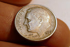 1958 D Roosevelt Dime US 10 Cent U.S America SILVER UNITED STATES 10c Coin