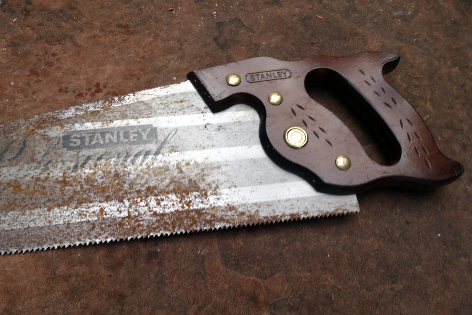 Stanley professional 26” Strait Hand Tools good teeth Hand Saw antique