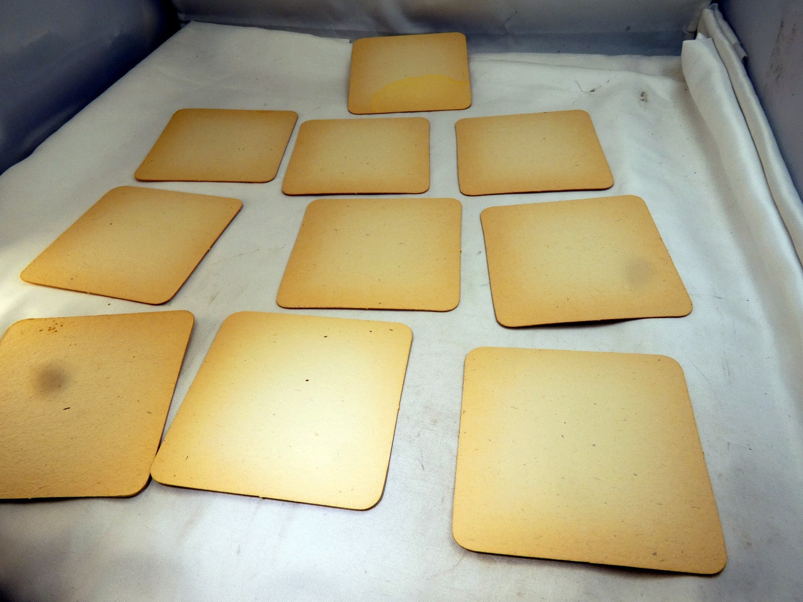 KQED Beer & Food Festival 1991 Bar Coaster Beer lot of 10