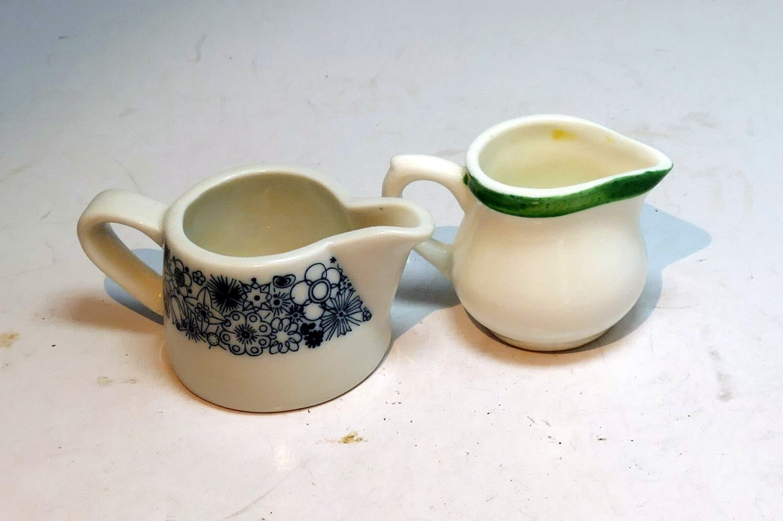 Bauscher Weiden Germany Bavaria white creamer small miniature pitcher