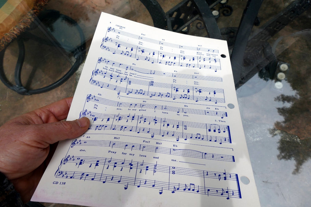 Padre by Alain Romans Toni Arden Paul Webster   1958 Sheet Music