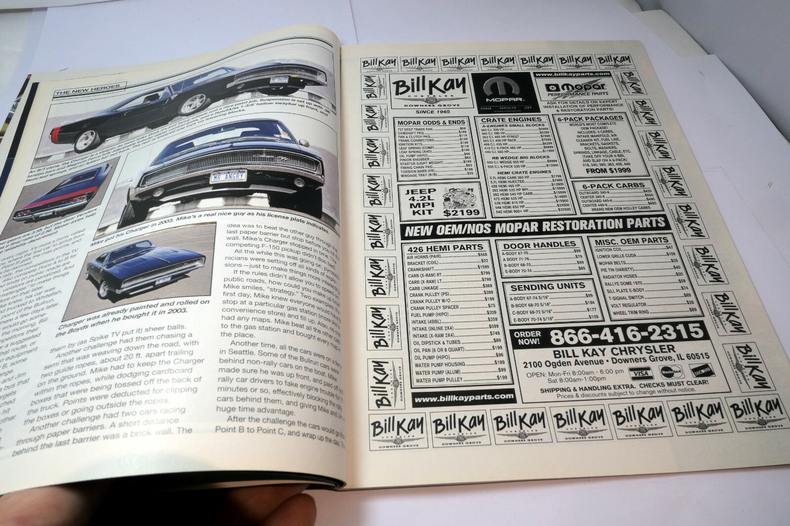 MOPAR Action Magazine October 2007 SuperCuda 821 Pump GAS Cruiser  '71 smallbloc