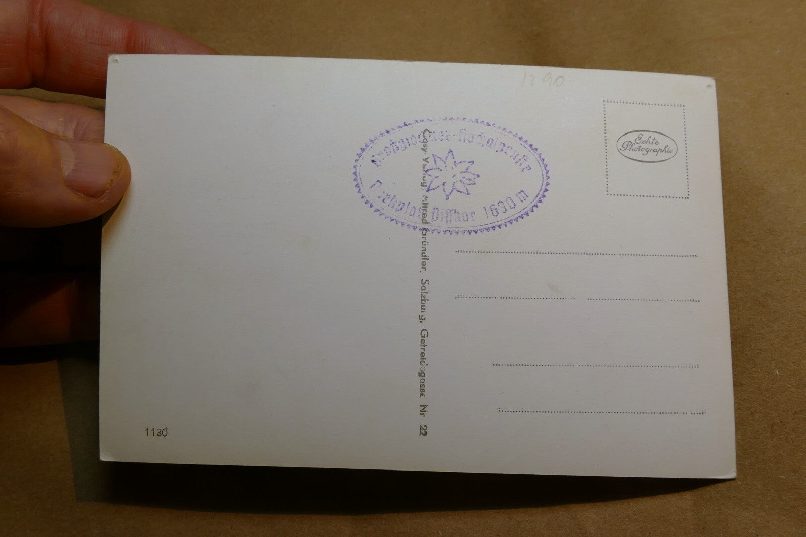 Großglockner - Gr. Glockner Brennkogel Alpine Road postcard Austria - unposted