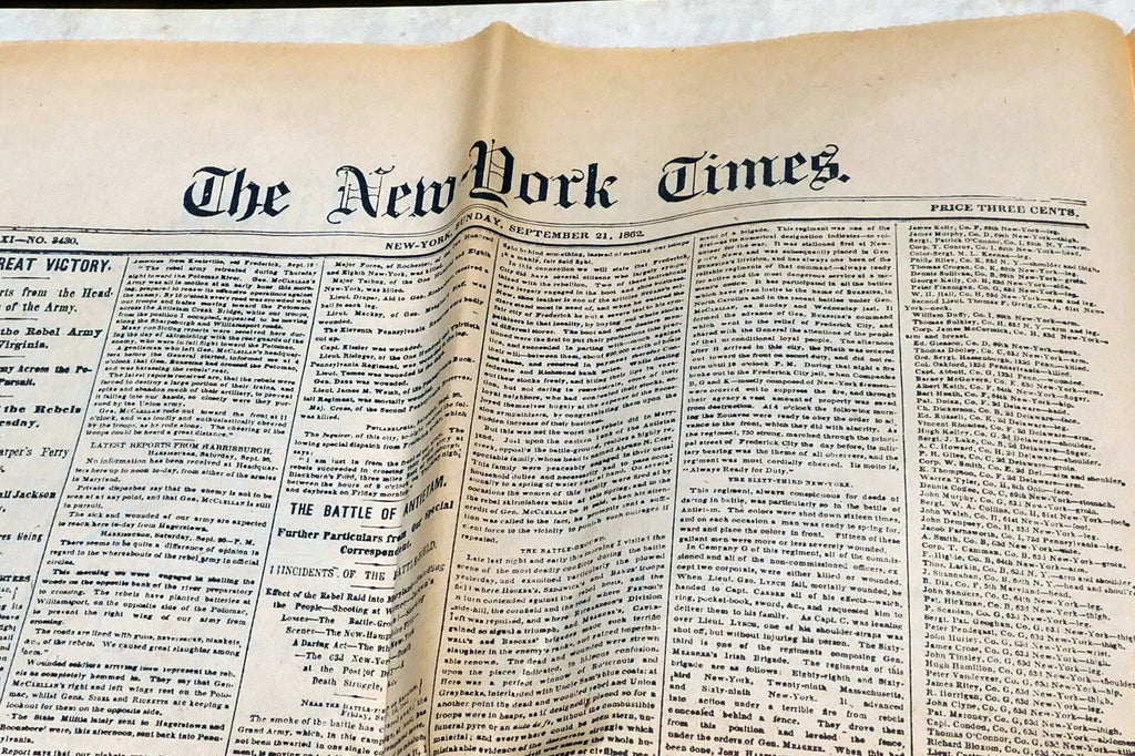 New York Times July 4 Reprint Civil War in Richmond 1862, Decree of Emancipation
