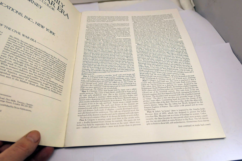 Dover Paper Dolls: American Family of the Civil War Era by Tom Tierney