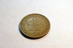 10 Pfennig coin  1985 GERMANY - FEDERAL REPUBLIC Oak Leaf