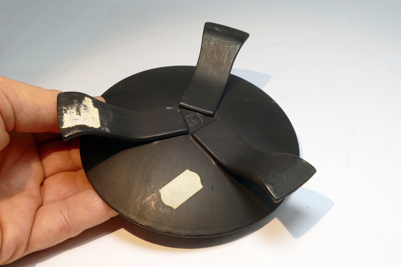 Made In Austria Metal Candle Holder 5"  Black votive outdoor