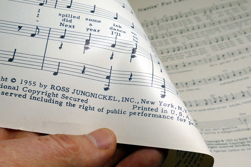 Nuttin' For Christmas  Sid Tepper Roy Bennett Stan Freberg 1955 Sheet Music