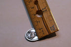 Sacred Heart Jesus w/ Mary Pendant Charm metal vintage