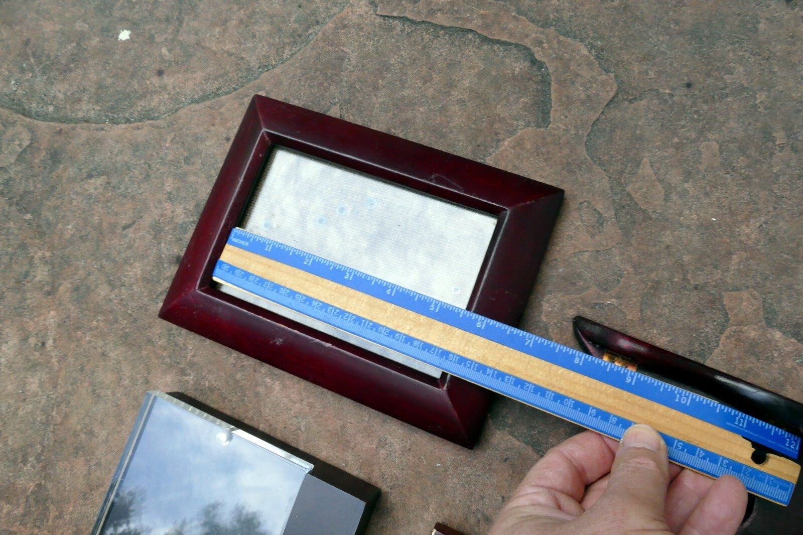 Pack of 3 Solid Wood Picture Portrait Frame 4X6" Art Photo Mixed lot