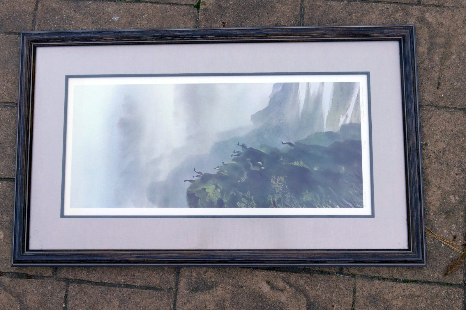Nancy Taylor Stonington "Cormorant" 549/750 Lithograph Print Hand Signed
