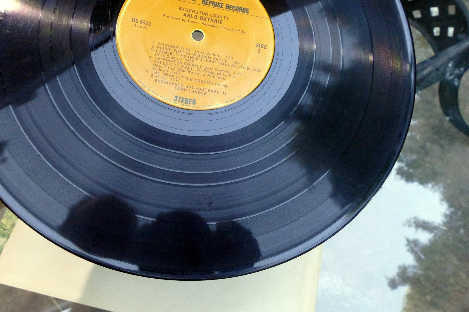 ARLO GUTHRIE - WASHINGTON COUNTY - 1970 REPRISE RECORD RS 6411