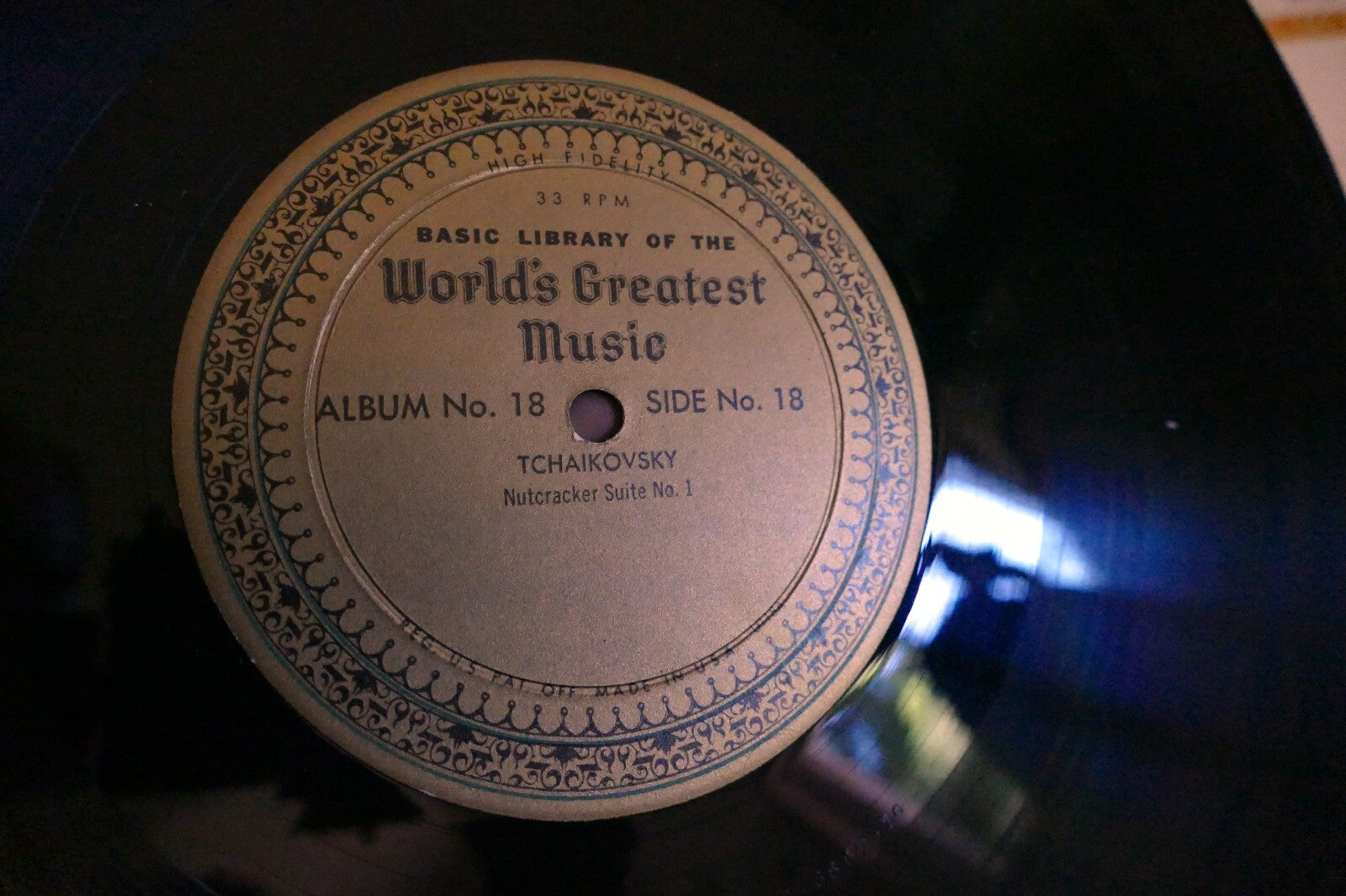 Basic Library WORLDS GREATEST Music 1958 LP Tchaikovsky Beethoven Album No 18