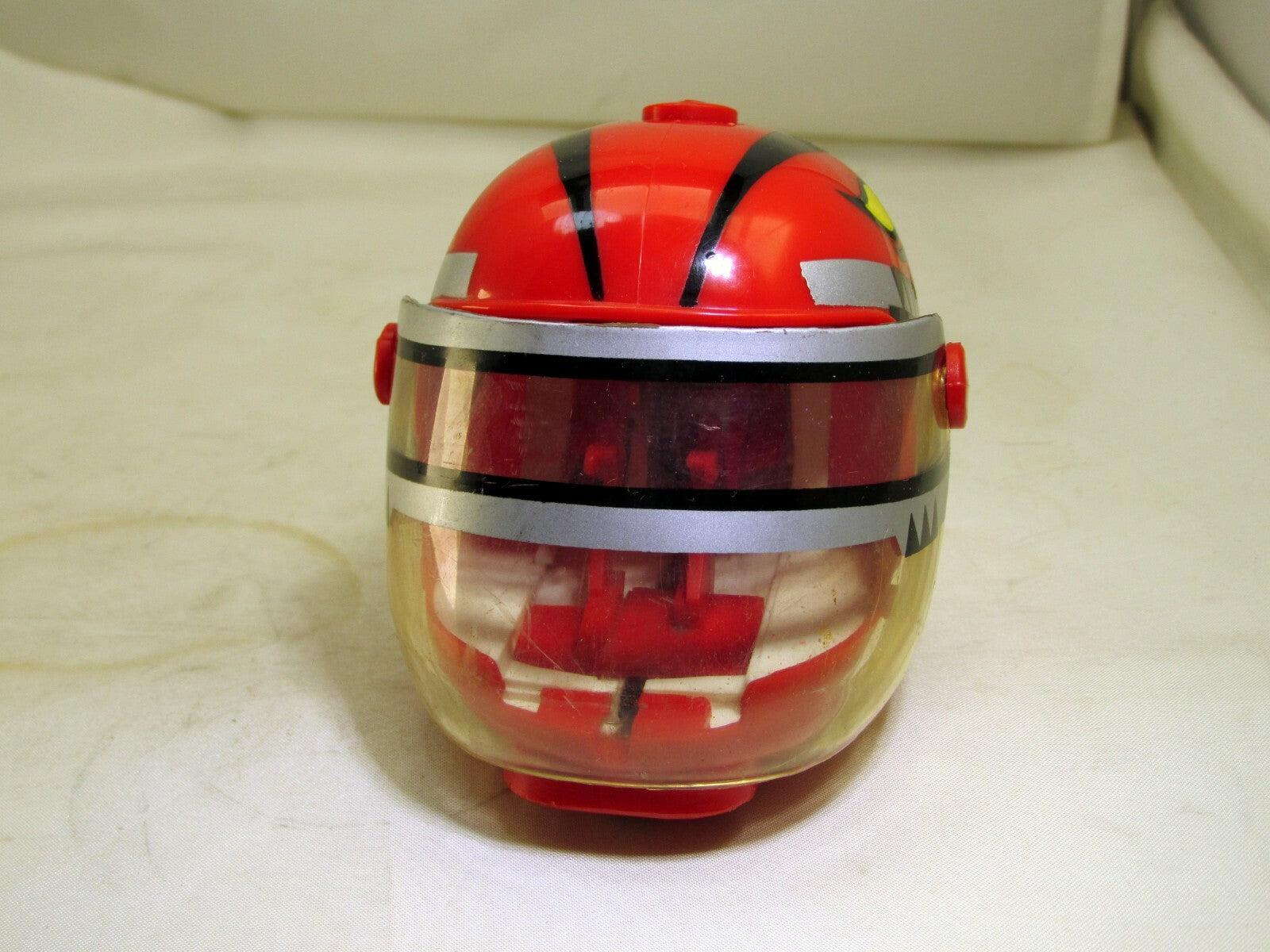 Power Rangers Legacy Red Ranger Helmet  McDonald's 3X3" winding 