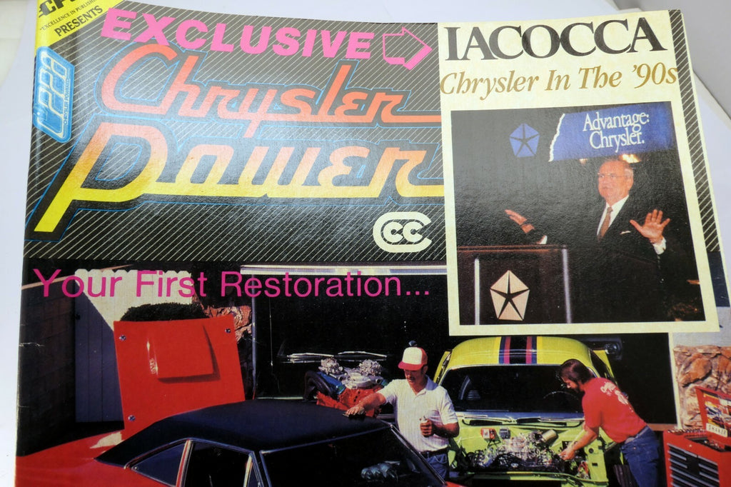 Chrysler Power Car Magazine September 1990 Project Dart 580HP Small 'Em