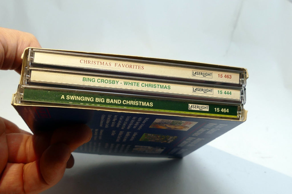 Christmas Favorites (CD, Jan-97, 3 Disc lot, ) BING CROSBY BIG BAND SET  55611