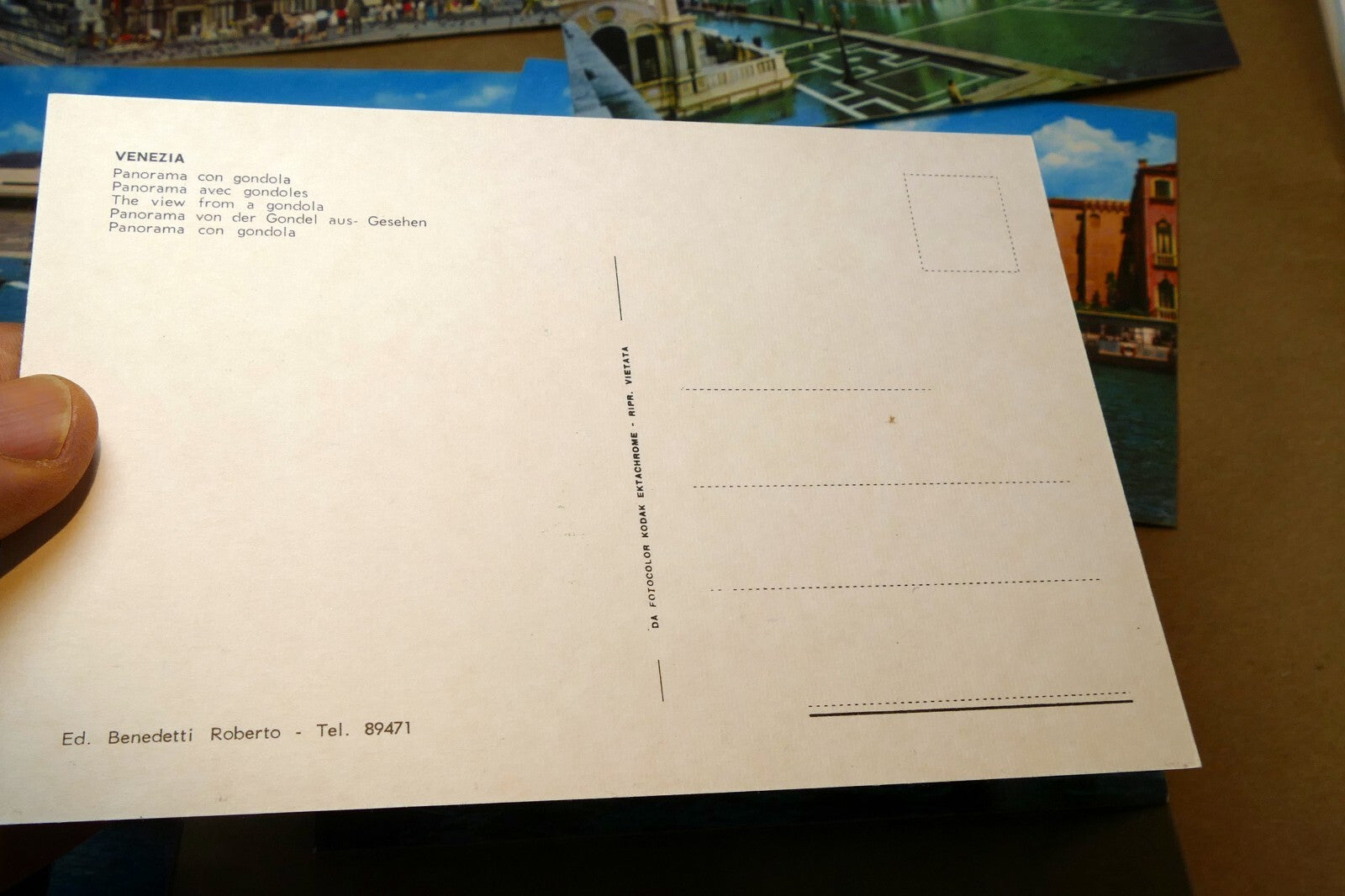 1980's Postcard unposted Italy set of 10 Venezia San Marco Ducale Rialto lot