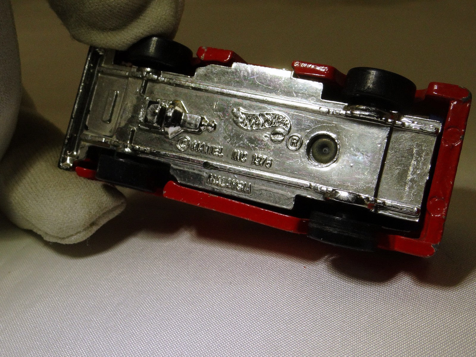 Hot Wheels  Mattel Fire Truck Red Engine 1976 vintage prototyp