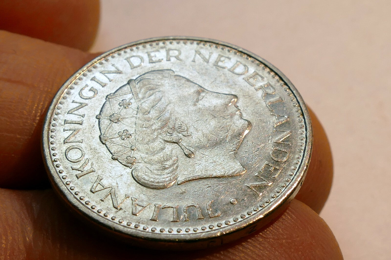 1980 Nederland coin Juliana Koningin 1 G