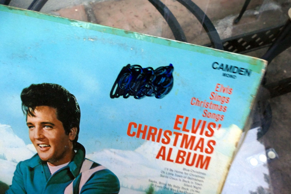1970 Elvis Presley MONO Christmas Album RCA CAL-2428 - ALBUM ART COVER ONLY